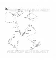 IGNITION SYSTEM voor Kawasaki VN800 CLASSIC 1996