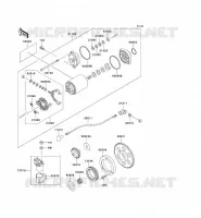 STARTER MOTOR voor Kawasaki VN800 CLASSIC 1996