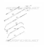 CABLES voor Kawasaki VN800 CLASSIC 1996