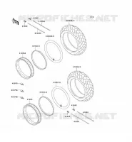TIRES voor Kawasaki VN800 CLASSIC 1996