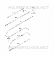 CABLES voor Kawasaki VN800 CLASSIC 1996