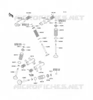 VALVE voor Kawasaki VN800 CLASSIC 1996