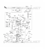 CARBURETOR voor Kawasaki VN800 CLASSIC 1996