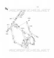 CHASSIS voor Kawasaki VN800 CLASSIC 1996