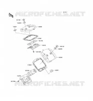 CYLINDER HEAD COVER voor Kawasaki VN800 CLASSIC 1996