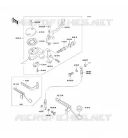 FRONT MASTER CYLINDER voor Kawasaki VN800 CLASSIC 1996