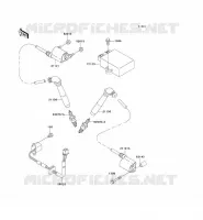 IGNITION SYSTEM voor Kawasaki VN800 CLASSIC 1996