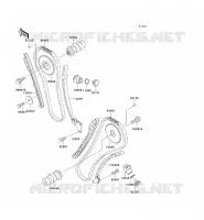 CAMSHAFT   TENSIONER voor Kawasaki VN800 CLASSIC 1997