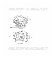 CRANKCASE BOLT voor Kawasaki VN800 CLASSIC 1997