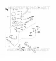 FRONT MASTER CYLINDER voor Kawasaki VN800 CLASSIC 1997