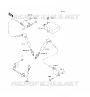 IGNITION SYSTEM voor Kawasaki VN800 CLASSIC 1997