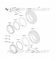 TIRES voor Kawasaki VN800 CLASSIC 1997