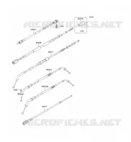 CABLES voor Kawasaki VN800 CLASSIC 2001