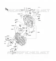 CRANKCASE(S) voor Kawasaki VN800 CLASSIC 2001
