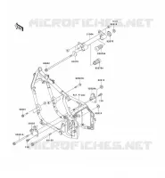 ENGINE MOUNT voor Kawasaki VN800 CLASSIC 2001