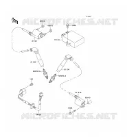 IGNITION SYSTEM voor Kawasaki VN800 CLASSIC 2001