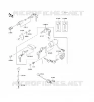 SWITCH voor Kawasaki VN800 CLASSIC 2001