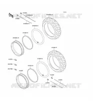 TIRES voor Kawasaki VN800 CLASSIC 2001