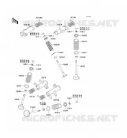 VALVE voor Kawasaki VN800 CLASSIC 2001