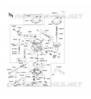 CARBURETOR voor Kawasaki VN800 CLASSIC 2001