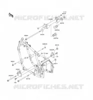 ENGINE MOUNT voor Kawasaki VN800 CLASSIC 2001