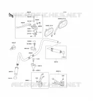 HANDLEBAR voor Kawasaki VN800 CLASSIC 2001