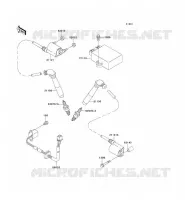 IGNITION SYSTEM voor Kawasaki VN800 CLASSIC 2001