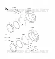 TIRES voor Kawasaki VN800 CLASSIC 2001
