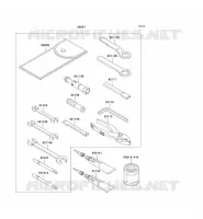 TOOL voor Kawasaki VN800 CLASSIC 2001