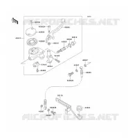 FRONT MASTER CYLINDER voor Kawasaki VN800 CLASSIC 2002