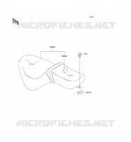 SEAT voor Kawasaki VN800 CLASSIC 2002