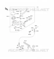 FRONT MASTER CYLINDER voor Kawasaki VN800 CLASSIC 2003