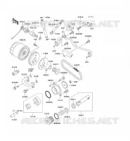 OIL PUMP voor Kawasaki VN800 CLASSIC 2003