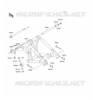 SWINGARM voor Kawasaki VN800 CLASSIC 2003