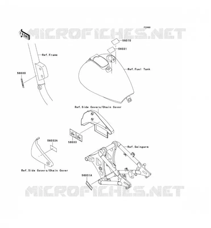 LABELS Kawasaki MOTOS 800 2001 VN800 DRIFTER  VN800-E1