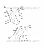 CAMSHAFT   TENSIONER voor Kawasaki VN900 CLASSIC 2006