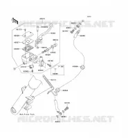 FRONT MASTER CYLINDER voor Kawasaki VN900 CLASSIC 2006