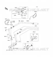 HANDLEBAR voor Kawasaki VN900 CLASSIC 2006