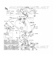 FUEL TANK voor Kawasaki VN900 CLASSIC 2006