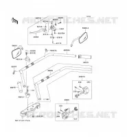 HANDLEBAR voor Kawasaki VN900 CLASSIC 2006