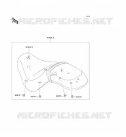 SEAT voor Kawasaki VN900 CLASSIC 2006
