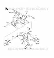 SWINGARM voor Kawasaki VN900 CLASSIC 2006