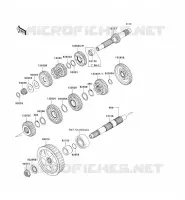TRANSMISSION voor Kawasaki VN900 CLASSIC 2006