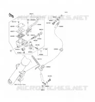 FRONT MASTER CYLINDER voor Kawasaki VN900 CLASSIC 2006