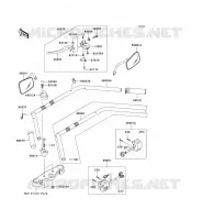 HANDLEBAR voor Kawasaki VN900 CLASSIC 2006