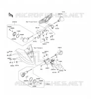 INDICATORS( JKAVN2B1 7A016369) voor Kawasaki VN900 CLASSIC 2006