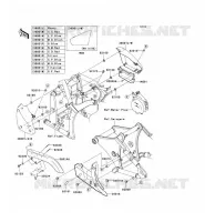 SIDE COVERS   CHAIN COVER voor Kawasaki VN900 CLASSIC 2006