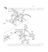 SWINGARM voor Kawasaki VN900 CLASSIC 2006