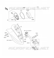 TAILIGHT(S)( JKAVN2B1 7A016369) voor Kawasaki VN900 CLASSIC 2006