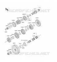 TRANSMISSION voor Kawasaki VN900 CLASSIC 2006